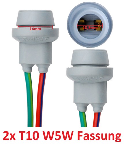 W5w t10 gummi glassockel - gummi,