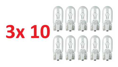30x w5w 12v standlicht - w5w,
