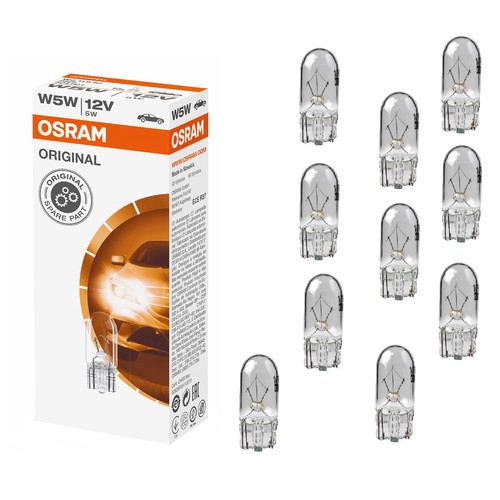 10x osram t10 12v - osram, w2,1x9,5d