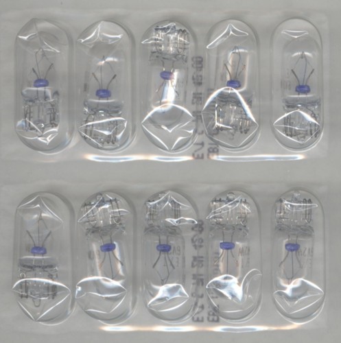 10x t10 glassockellampe 12v - glassockellampe,